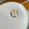 Premium Full Leather Set [Top Grade Original Leather M23082 Small Size 💋 M23083 Mother-of-Pearl White Shell Closure]