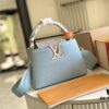 693068ae6e68136f4d9a4c06 Top Grade Full Set Packaging 【Premium Original Factory Leather 💋 M21166, M21165 Misty Blue with Exotic Sand Python Shell Closure】