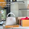 693068b26e68136f4d9a4c0b Supreme Grade Full Set Packaging 【Premium Original Factory Leather 💋 M23082 Cream White Rainbow Abalone Button】