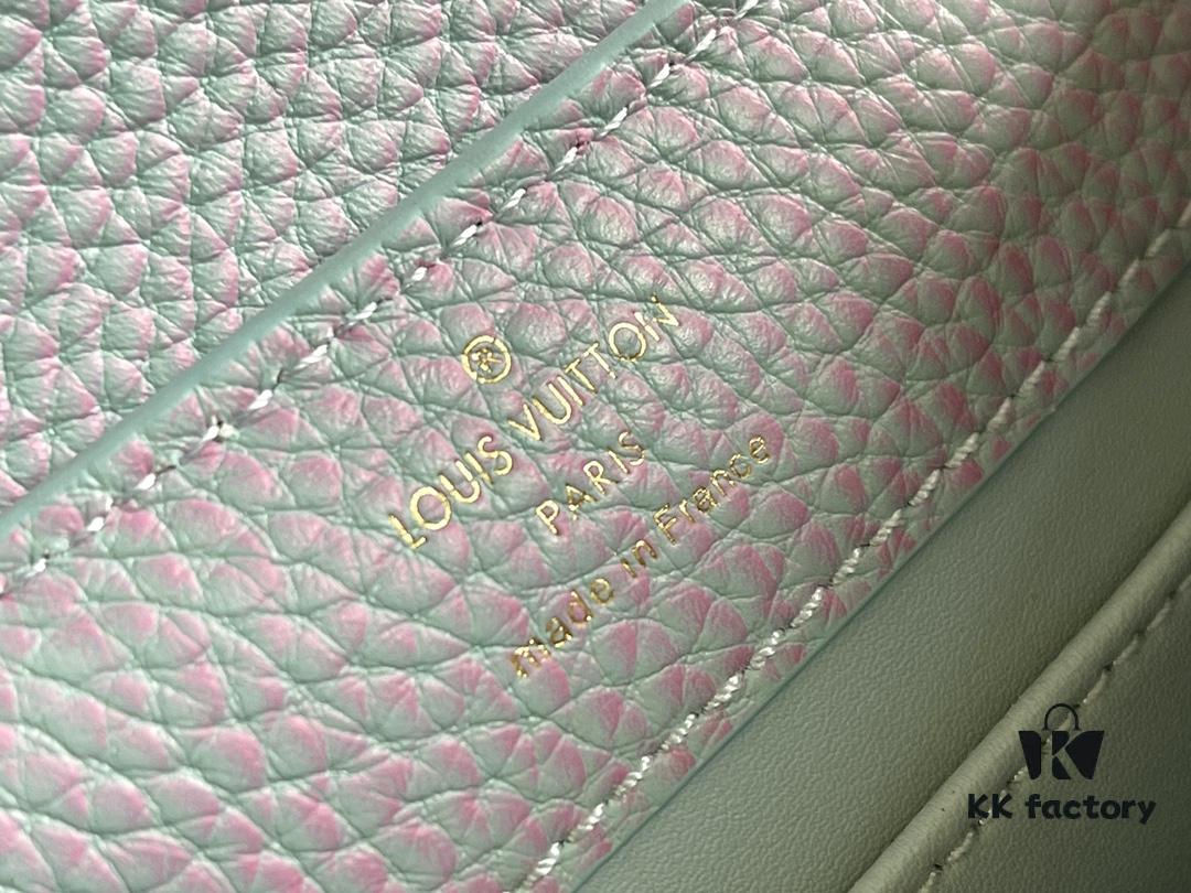 693068be6e68136f4d9a4c1a Supreme Quality Full Set Packaging 【Premium Original Factory Leather M59868💋M59850 Starlight Pearly Blue Mother-of-Pearl Button】
