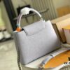 Premium Full Set Packaging [Top Quality Original Factory Leather 💋 M59868 Stellar Pearl Blue Shell Button]