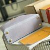 Premium Full Set Packaging [Top Quality Original Factory Leather 💋 M59868 Stellar Pearl Blue Shell Button]
