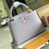 Premium Full Set Packaging [Top Quality Original Factory Leather 💋 M59868 Stellar Pearl Blue Shell Button]