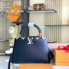 693068c56e68136f4d9a4c26 Supreme Grade Full Set Packaging 【Premium Original Leather M23263💋 M23332 Black White Shell】Capucines Medium Handbag