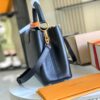 693068c76e68136f4d9a4c27 Supreme Grade Full Set Packaging 【Premium Original Leather M23263💋 M23332 Black White Shell】Capucines Medium Handbag