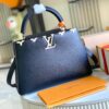 693068cd6e68136f4d9a4c32 Supreme Grade Full Set Packaging 【Premium Original Leather M23263💋 M23332 Black White Shell】Capucines Medium Handbag