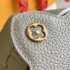 Top-Grade Original Leather New Version [Premium Original Leather M94429 💋 M59433 Elephant Gray with Gold Clasp]