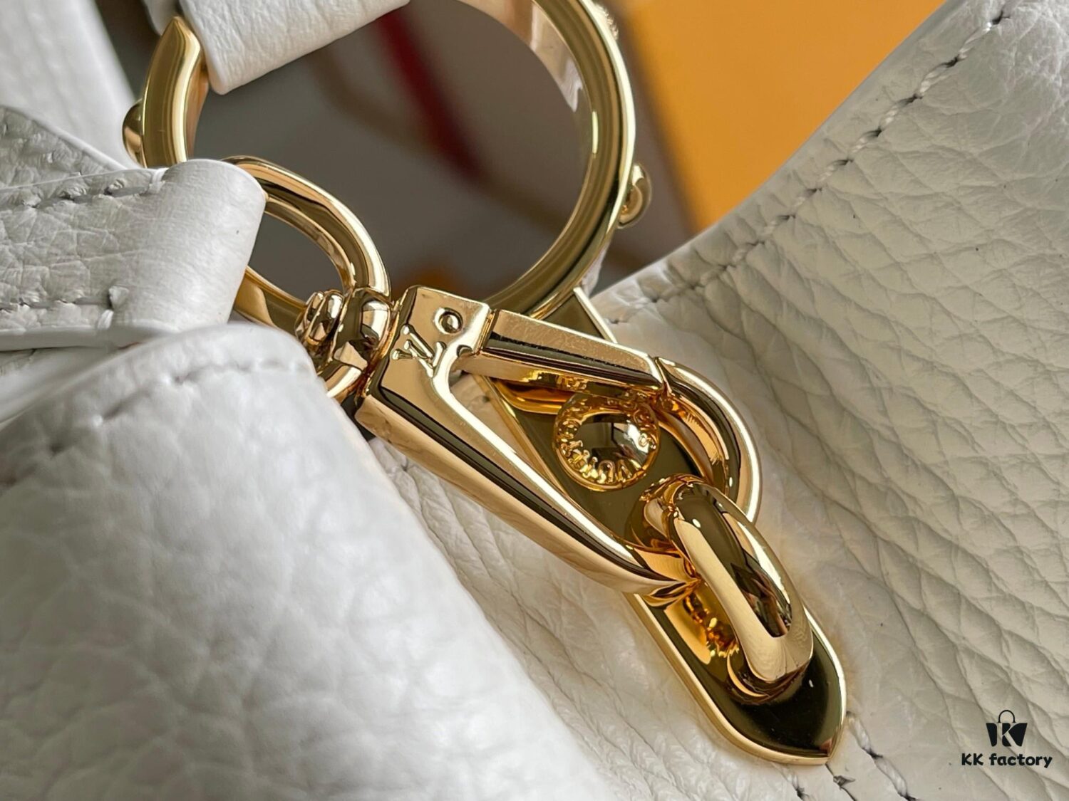 693068e16e68136f4d9a4c50 Supreme Grade Full Set Packaging 【Premium Original Leather M23456💋 M59434 White with Gold Buckle】