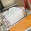 693068e36e68136f4d9a4c56 Top Grade Full Set Packaging 【Premium Original Factory Leather M22002💋 N98156 Matte White Himalaya Gold Hardware】