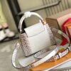 693068e46e68136f4d9a4c57 Top Grade Full Set Packaging 【Premium Original Factory Leather M22002💋 N98156 Matte White Himalaya Gold Hardware】