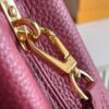 Premium Full Set Packaging 【Top Quality Original Factory Leather M82068💋 N82067 Grape Purple with Paris Pink Python Gold Clasp】