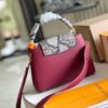 Premium Full Set Packaging 【Top Quality Original Factory Leather M82068💋 N82067 Grape Purple with Paris Pink Python Gold Clasp】