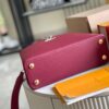 Premium Full Set Packaging [Top Quality Original Factory Leather 💋 N82068 Grape Purple with Paris Pink Python and Gold LV Buckle]