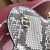 Premium Full Set Packaging [Top Quality Original Factory Leather 💋 N82068 Grape Purple with Paris Pink Python and Gold LV Buckle]
