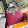 Premium Full Set Packaging [Top Quality Original Factory Leather 💋 N82068 Grape Purple with Paris Pink Python and Gold LV Buckle]