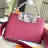 Supreme Grade Full Set Packaging [Premium Original Factory Leather 💋 N82068 Grape Purple with Paris Pink Python Gold Clasp]
