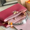 Supreme Grade Full Set Packaging [Premium Original Factory Leather 💋 N82068 Grape Purple with Paris Pink Python Gold Clasp]