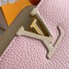 693068fe6e68136f4d9a4c85 Supreme Grade Full Set Packaging 【Top Quality Original Factory Leather M23950💋 M23951 Pink with Beige Gold Upgraded Hardware】【Capucines Mini Handbag】