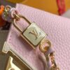 693068ff6e68136f4d9a4c86 Supreme Grade Full Set Packaging 【Top Quality Original Factory Leather M23950💋 M23951 Pink with Beige Gold Upgraded Hardware】【Capucines Mini Handbag】
