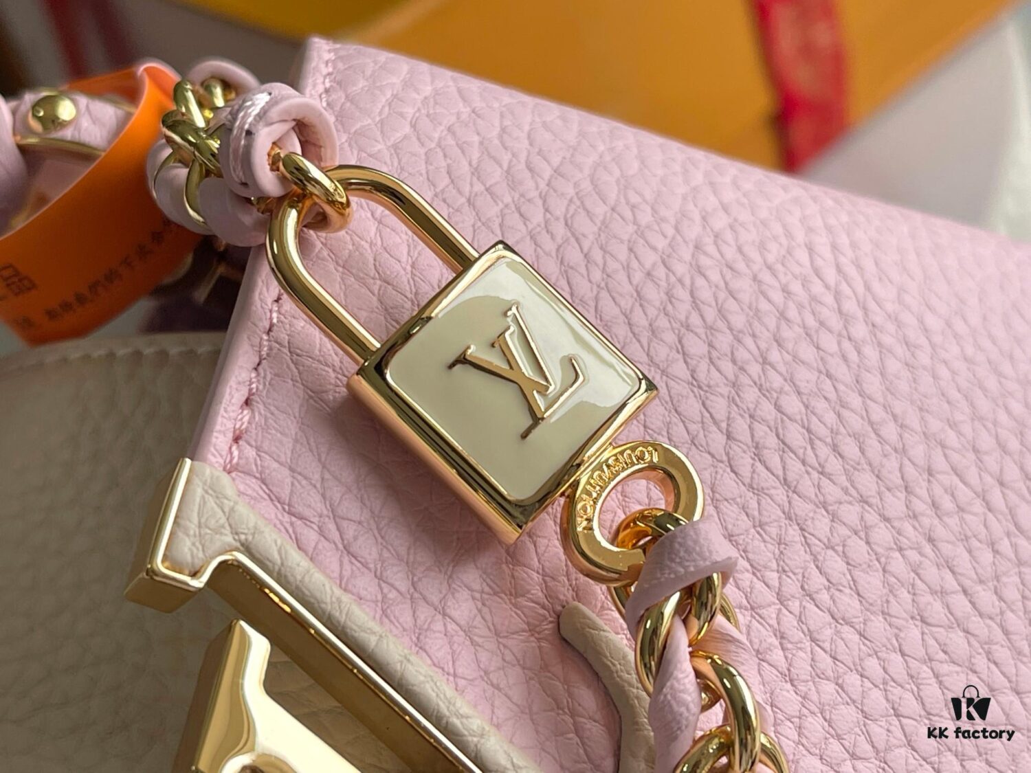 693068ff6e68136f4d9a4c86 Supreme Grade Full Set Packaging 【Top Quality Original Factory Leather M23950💋 M23951 Pink with Beige Gold Upgraded Hardware】【Capucines Mini Handbag】
