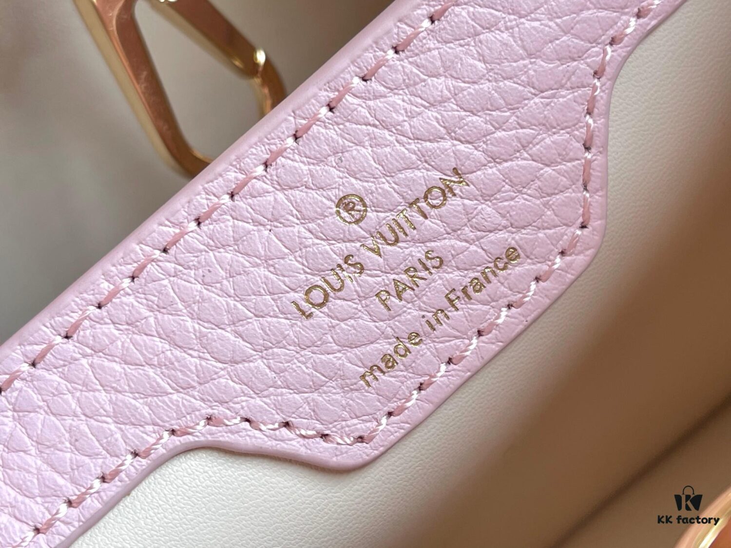 693069006e68136f4d9a4c88 Supreme Grade Full Set Packaging 【Top Quality Original Factory Leather M23950💋 M23951 Pink with Beige Gold Upgraded Hardware】【Capucines Mini Handbag】