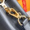 693069026e68136f4d9a4c8c Top Grade Full Set Packaging 【Top Grade Original Factory Leather M23950💋 M23951 Black with White Gold Upgraded Hardware】【Capucines Mini Handbag】