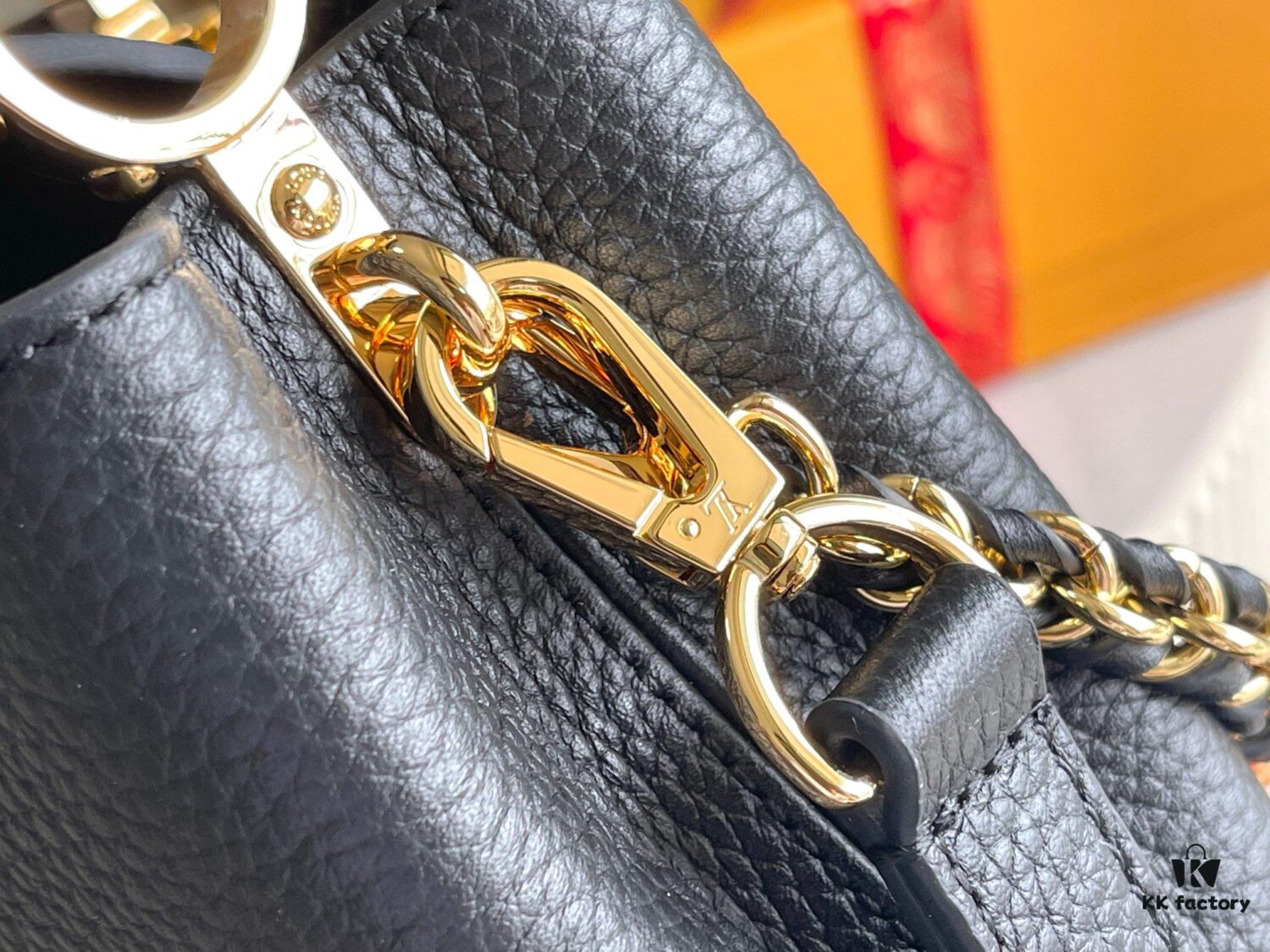 693069026e68136f4d9a4c8c Top Grade Full Set Packaging 【Top Grade Original Factory Leather M23950💋 M23951 Black with White Gold Upgraded Hardware】【Capucines Mini Handbag】
