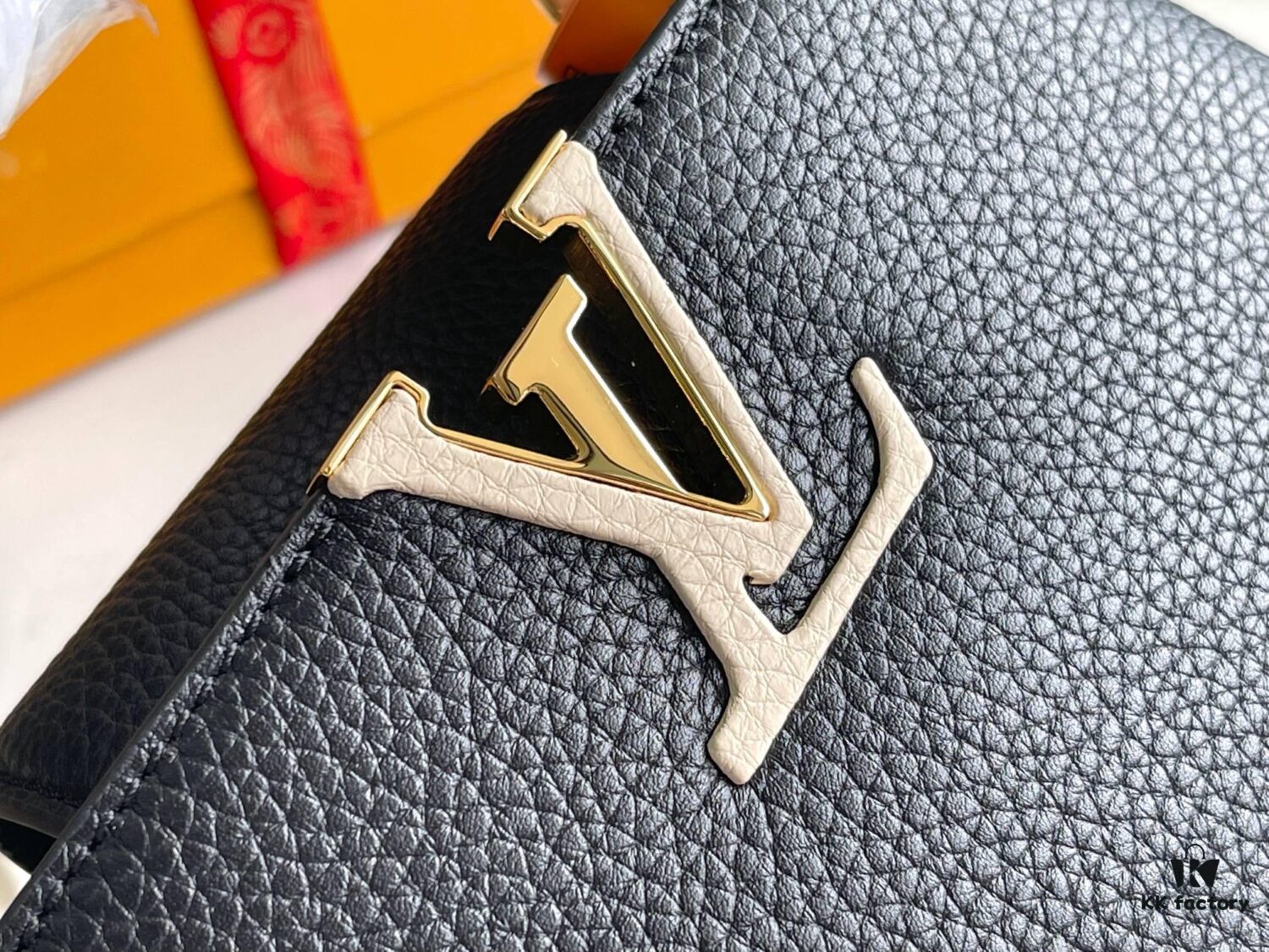 693069026e68136f4d9a4c8d Top Grade Full Set Packaging 【Top Grade Original Factory Leather M23950💋 M23951 Black with White Gold Upgraded Hardware】【Capucines Mini Handbag】