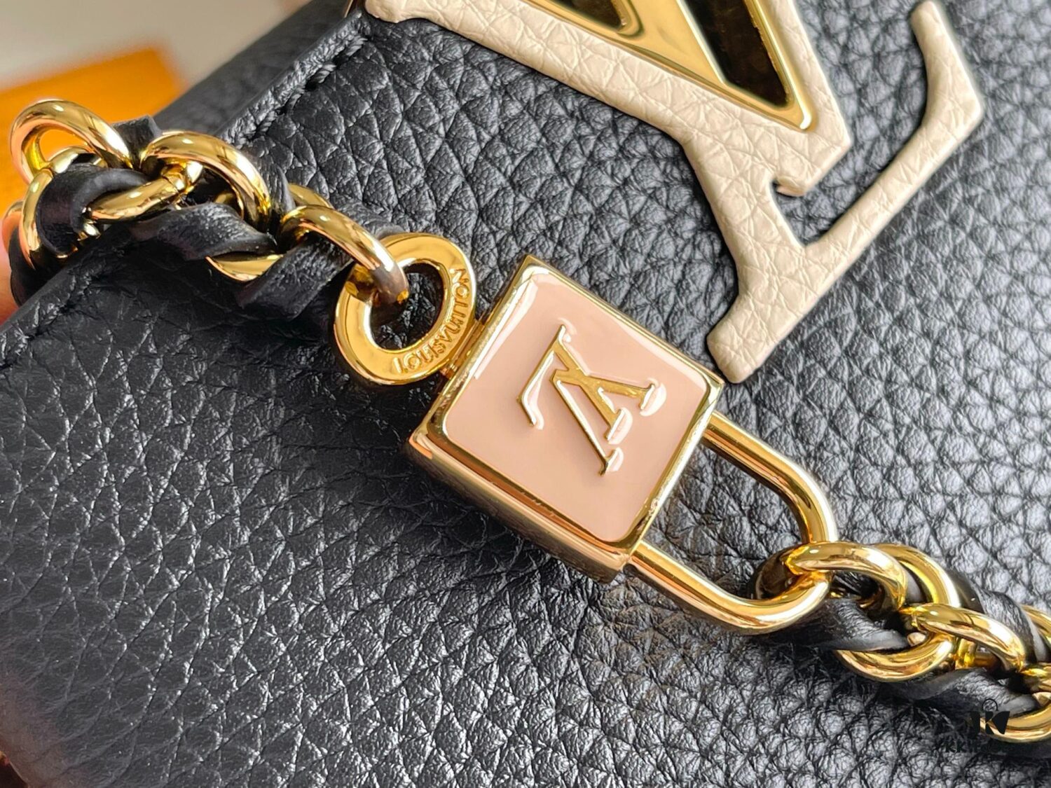 693069046e68136f4d9a4c8e Top Grade Full Set Packaging 【Top Grade Original Factory Leather M23950💋 M23951 Black with White Gold Upgraded Hardware】【Capucines Mini Handbag】