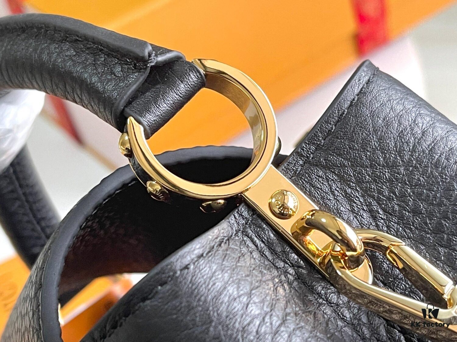 693069086e68136f4d9a4c94 Top-Grade Complete Set Packaging 【Premium Original Leather M48863 💋 M59433 Black with Gold Clasp】