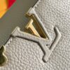 693069176e68136f4d9a4cad Top Grade Full Set Packaging 【Premium Original Factory Leather M24567💋 M23331 Elephant Gray Upgraded Hardware】 Capucines Small Handbag