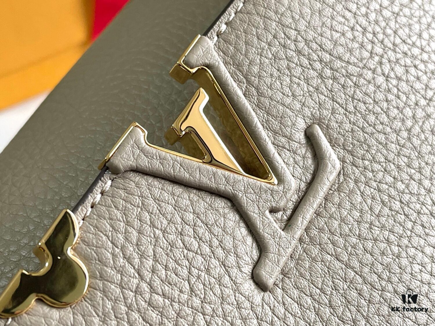 693069176e68136f4d9a4cad Top Grade Full Set Packaging 【Premium Original Factory Leather M24567💋 M23331 Elephant Gray Upgraded Hardware】 Capucines Small Handbag