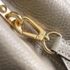 693069176e68136f4d9a4caf Top Grade Full Set Packaging 【Premium Original Factory Leather M24567💋 M23331 Elephant Gray Upgraded Hardware】 Capucines Small Handbag