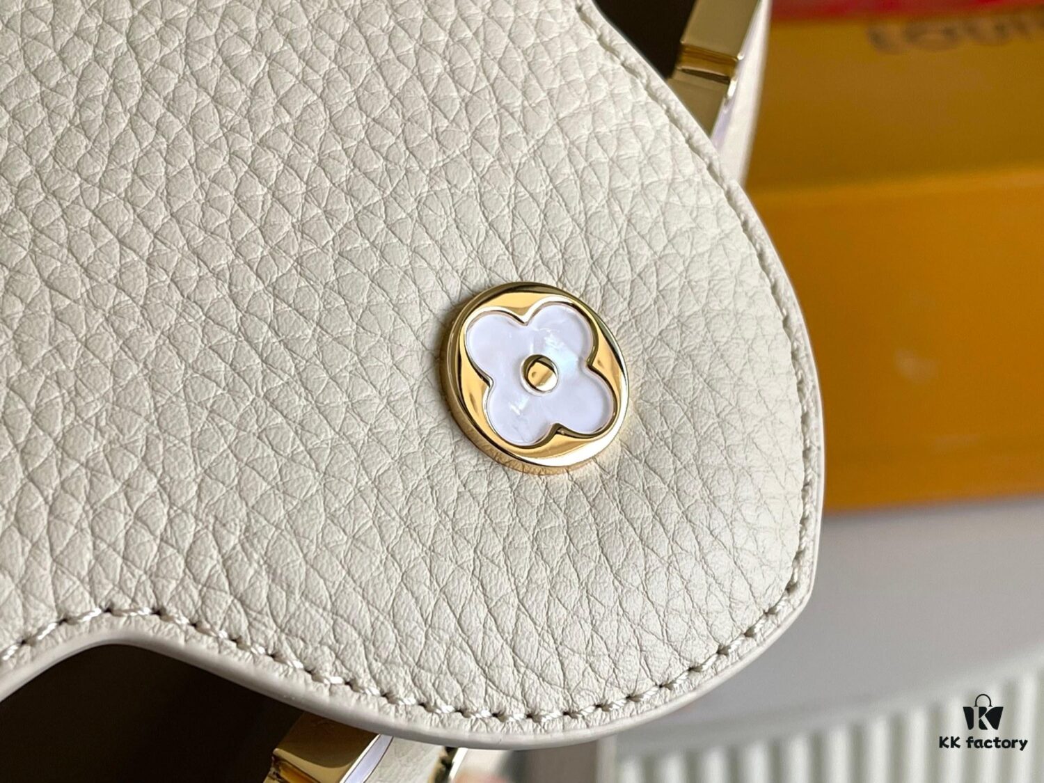 Supreme Grade Complete Set Packaging [Premium Original Leather M23766💋 M23331 White Pearl Shell]