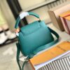 693069286e68136f4d9a4cca Capucines Mini Handbag Capucines Flower Crown Bag in Full-Grain Taurillon Leather with Monogram Flowers M23766 💋 M23330 Green White Shell