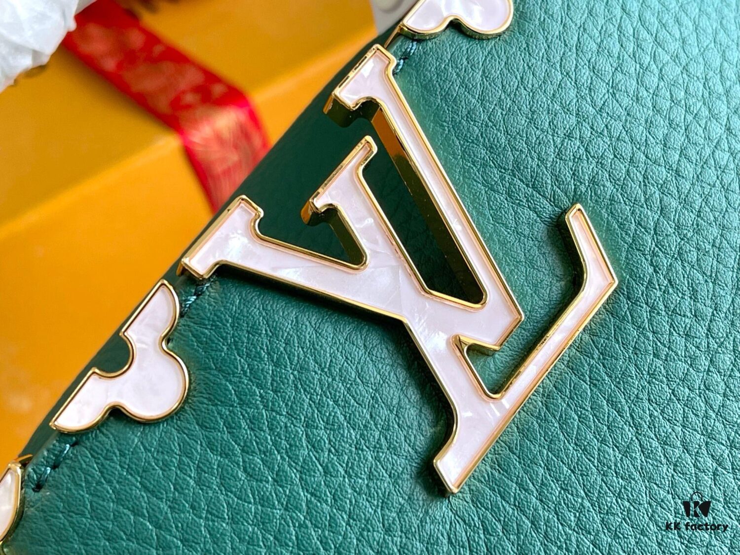 693069286e68136f4d9a4ccb Capucines Mini Handbag Capucines Flower Crown Bag in Full-Grain Taurillon Leather with Monogram Flowers M23766 💋 M23330 Green White Shell