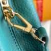 6930692a6e68136f4d9a4ccc Capucines Mini Handbag Capucines Flower Crown Bag in Full-Grain Taurillon Leather with Monogram Flowers M23766 💋 M23330 Green White Shell