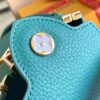 6930692a6e68136f4d9a4ccd Capucines Mini Handbag Capucines Flower Crown Bag in Full-Grain Taurillon Leather with Monogram Flowers M23766 💋 M23330 Green White Shell