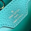 Supreme Grade Full Set Packaging [Premium Original Leather M23766 💋 M23331 Green Mother-of-Pearl Hardware] Capucines Mini Handbag