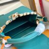 693069326e68136f4d9a4cdb Capucines Mini Handbag Capucines Flower Crown Bag in Full-Grain Taurillon Leather with Monogram Flowers M23766 💋 M23330 Green White Shell