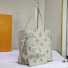 6930693e6e68136f4d9a4cf1 NEVERFULL MM Medium Tote Bag M45684 M45685 M40995 (Embossed) Monogram Montana Leather Handbag