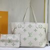6930693f6e68136f4d9a4cf5 NEVERFULL MM Medium Tote Bag M45684 M45685 M40995 (Embossed) Monogram Montana Leather Handbag