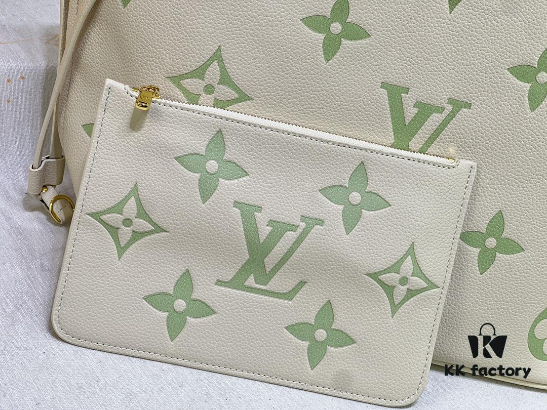 6930693f6e68136f4d9a4cf6 NEVERFULL MM Medium Tote Bag M45684 M45685 M40995 (Embossed) Monogram Montana Leather Handbag