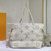 6930693f6e68136f4d9a4cf7 NEVERFULL MM Medium Tote Bag M45684 M45685 M40995 (Embossed) Monogram Montana Leather Handbag