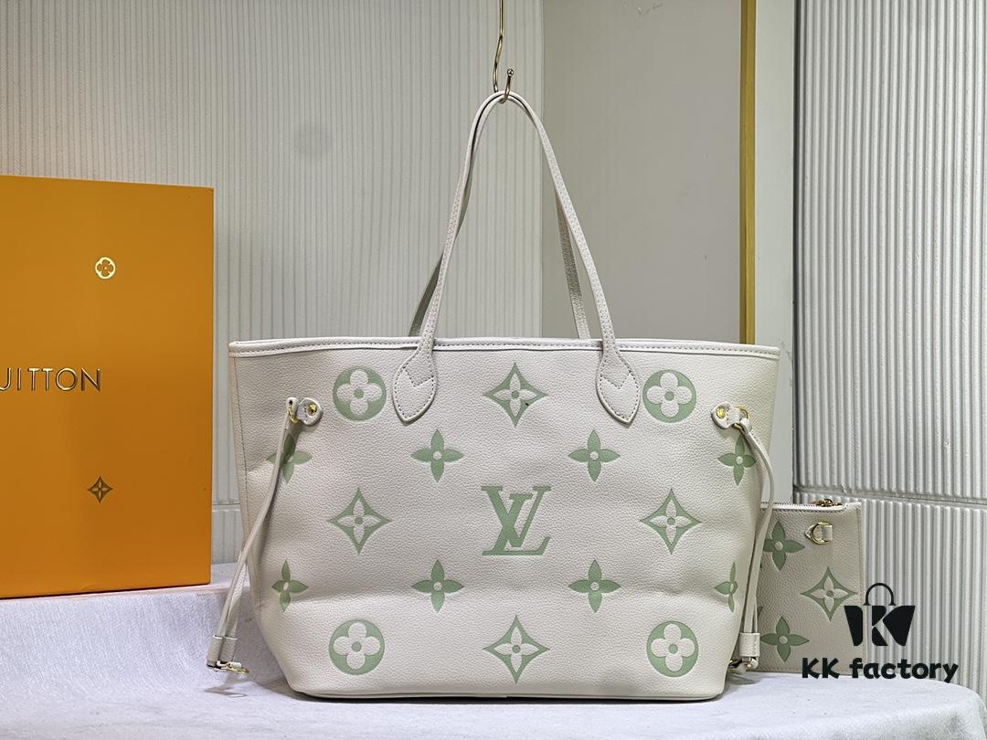 6930693f6e68136f4d9a4cf7 NEVERFULL MM Medium Tote Bag M45684 M45685 M40995 (Embossed) Monogram Montana Leather Handbag