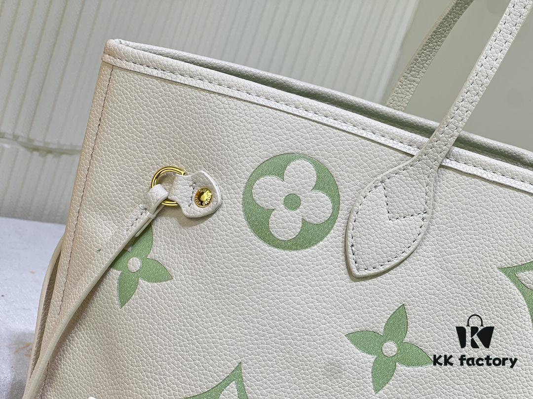 693069406e68136f4d9a4cf9 NEVERFULL MM Medium Tote Bag M45684 M45685 M40995 (Embossed) Monogram Montana Leather Handbag