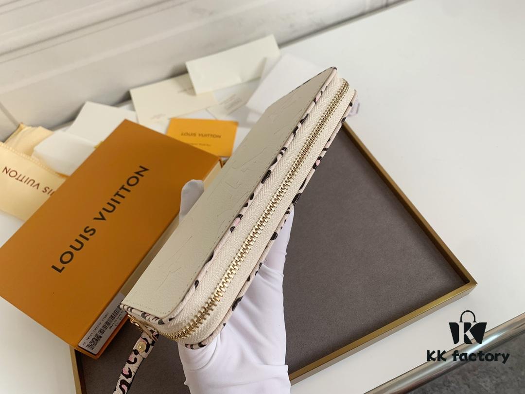 Zippy Lockme Wallet in Soft Calfskin