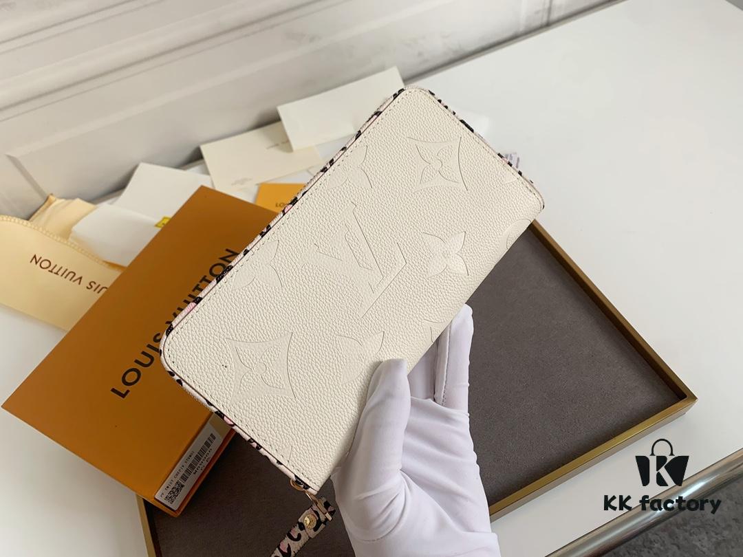 Zippy Lockme Wallet in Soft Calfskin