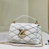 6930695a6e68136f4d9a4d2f M23689 Nicolas Ghesquière GO-14 Medium Handbag