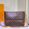 693069766e68136f4d9a4d6d Large Size Upgraded Calfskin Maternal-Child Style LV Vintage Tote Bag M44945, Super Popular Influencer Item, Latest Spring Collection, Versatile Upgraded Shopping Tote